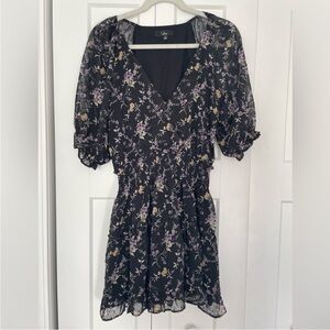 Lulus Mini Floral Dress